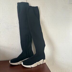 JEFFREY CAMPBELL _ 6M_STRETCH FABRIC_OVER THE KNEE BOOTS